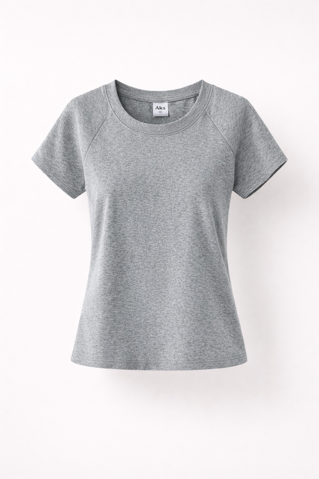 Women’s Fitted Raglan Tee Stretch Cotton Top