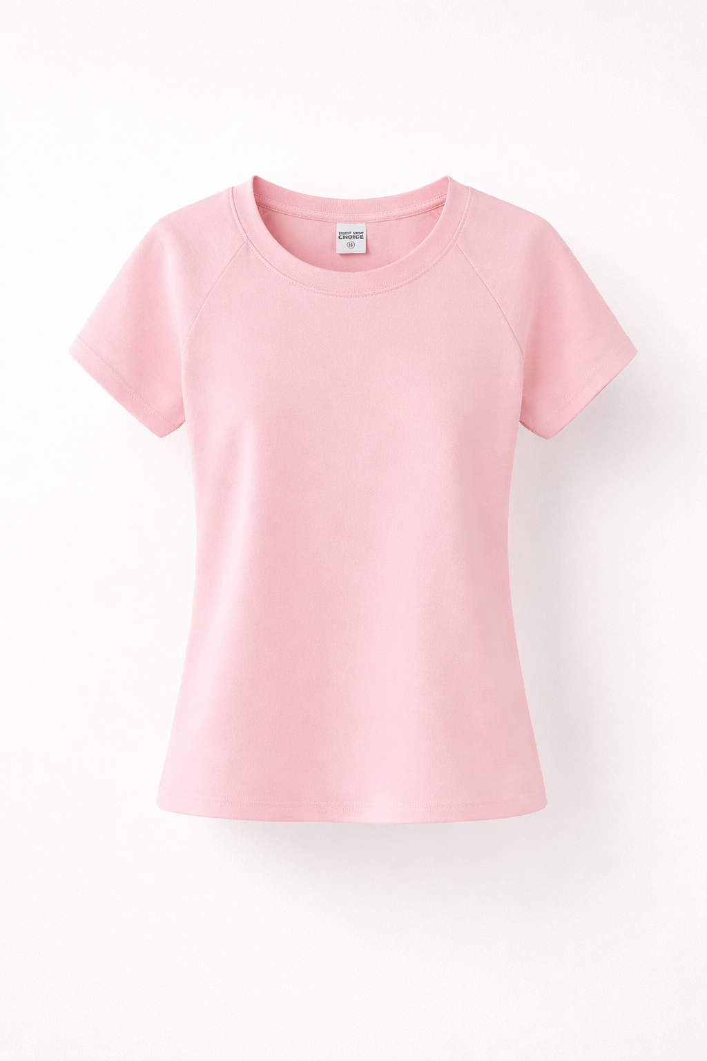 Women’s Fitted Raglan Tee Stretch Cotton Top