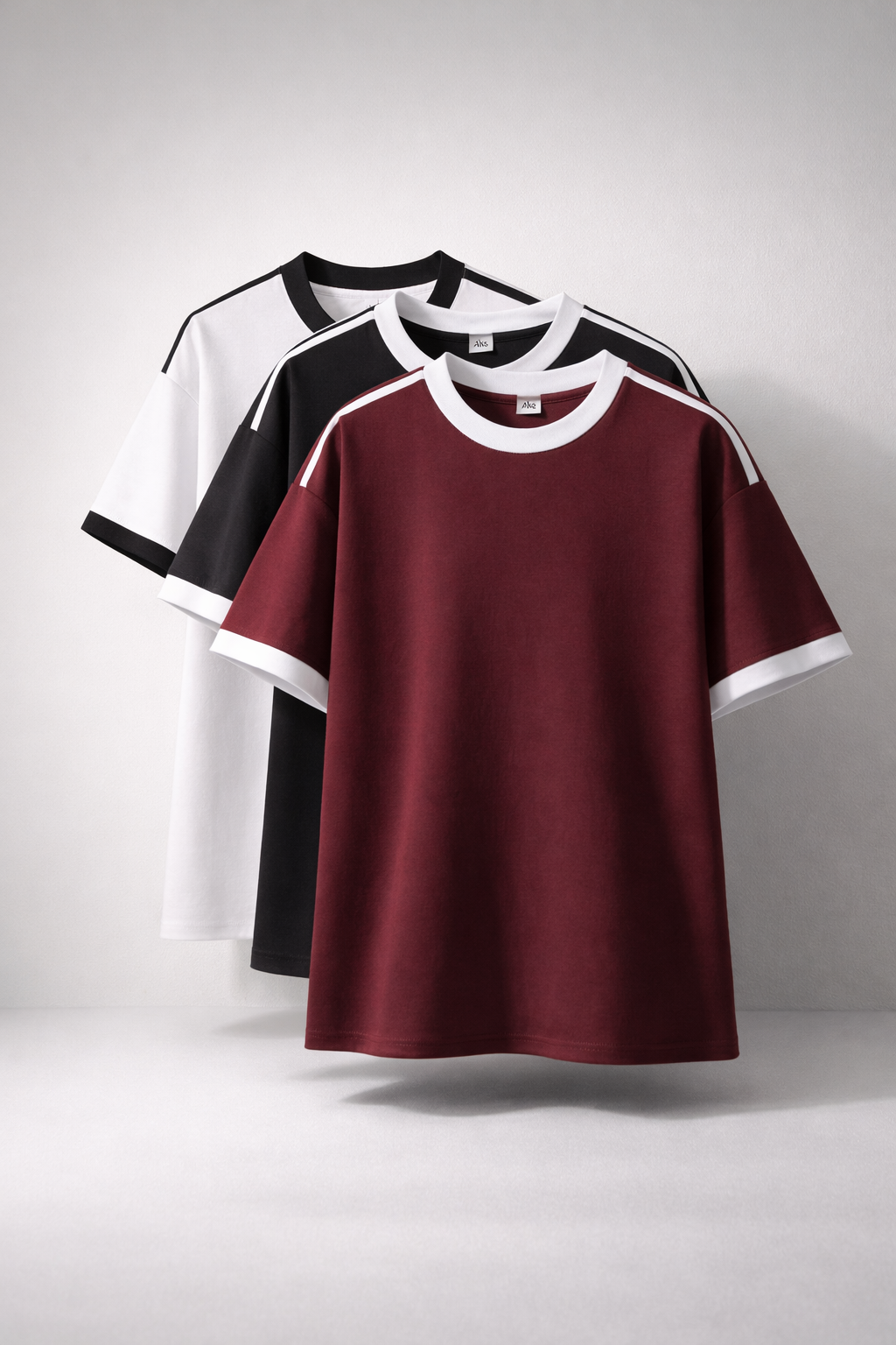 The Essential 3-Pack: Cool-Touch Tees Oversized Streetwear Bundle
