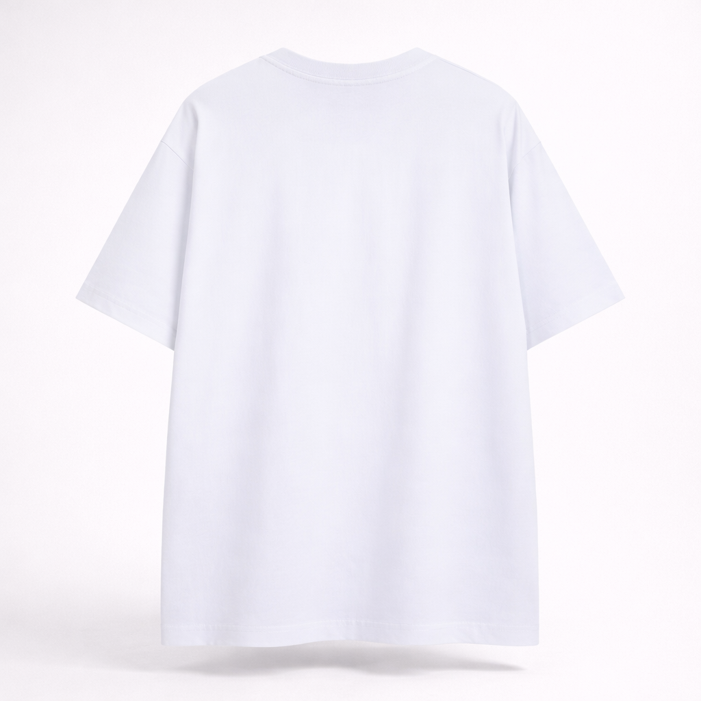 Men’s Heavyweight Cotton Tee  Embellished Embroidery Graphic