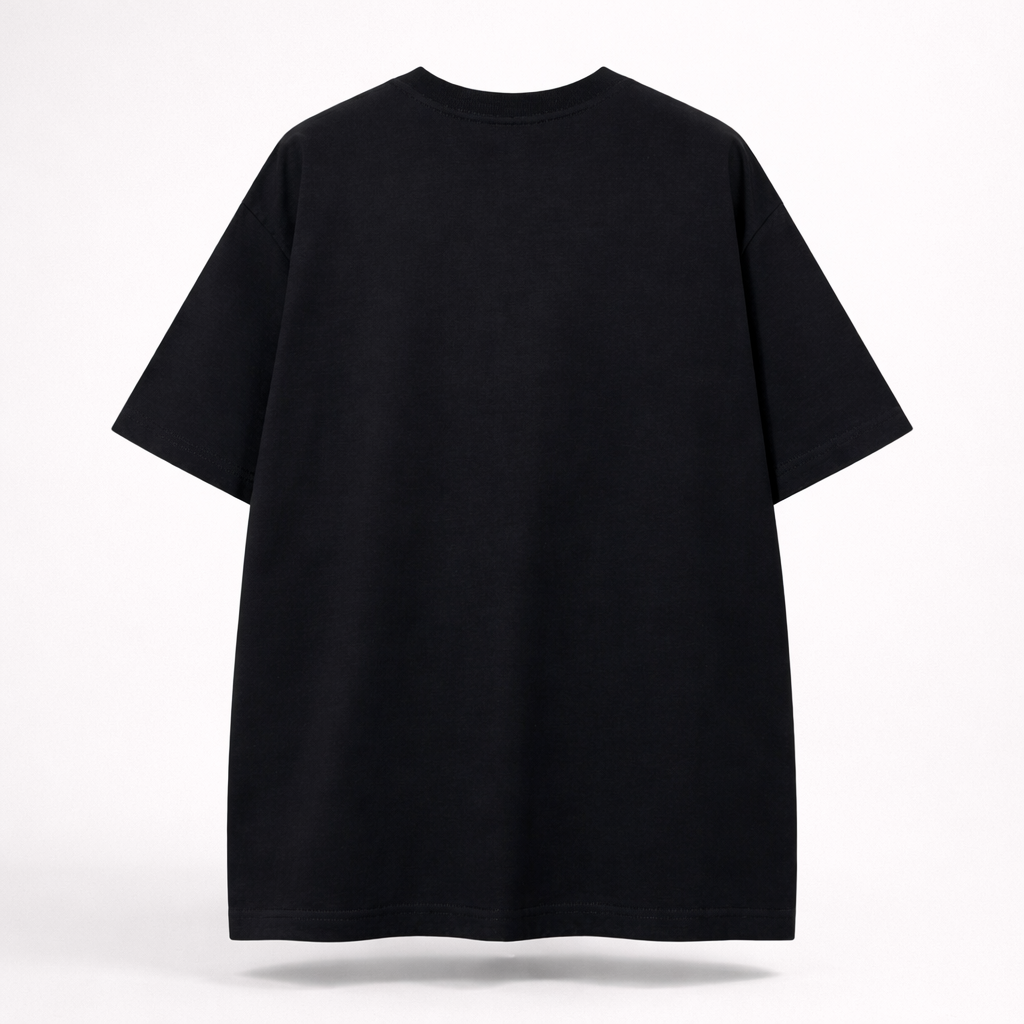 Men’s Heavyweight Cotton Tee  Embellished Embroidery Graphic