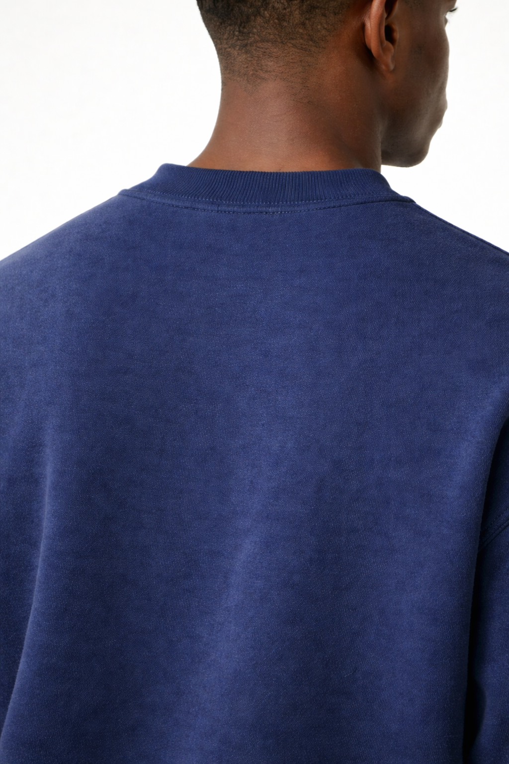 Men’s Oversized Graphic Long Sleeve Tee High-Street Crewneck