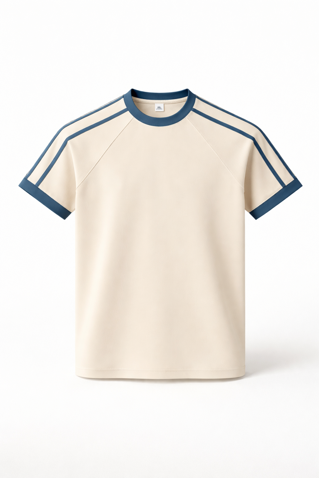 Men’s Performance Sorona Cotton Tee Relaxed Color Block T-Shirt