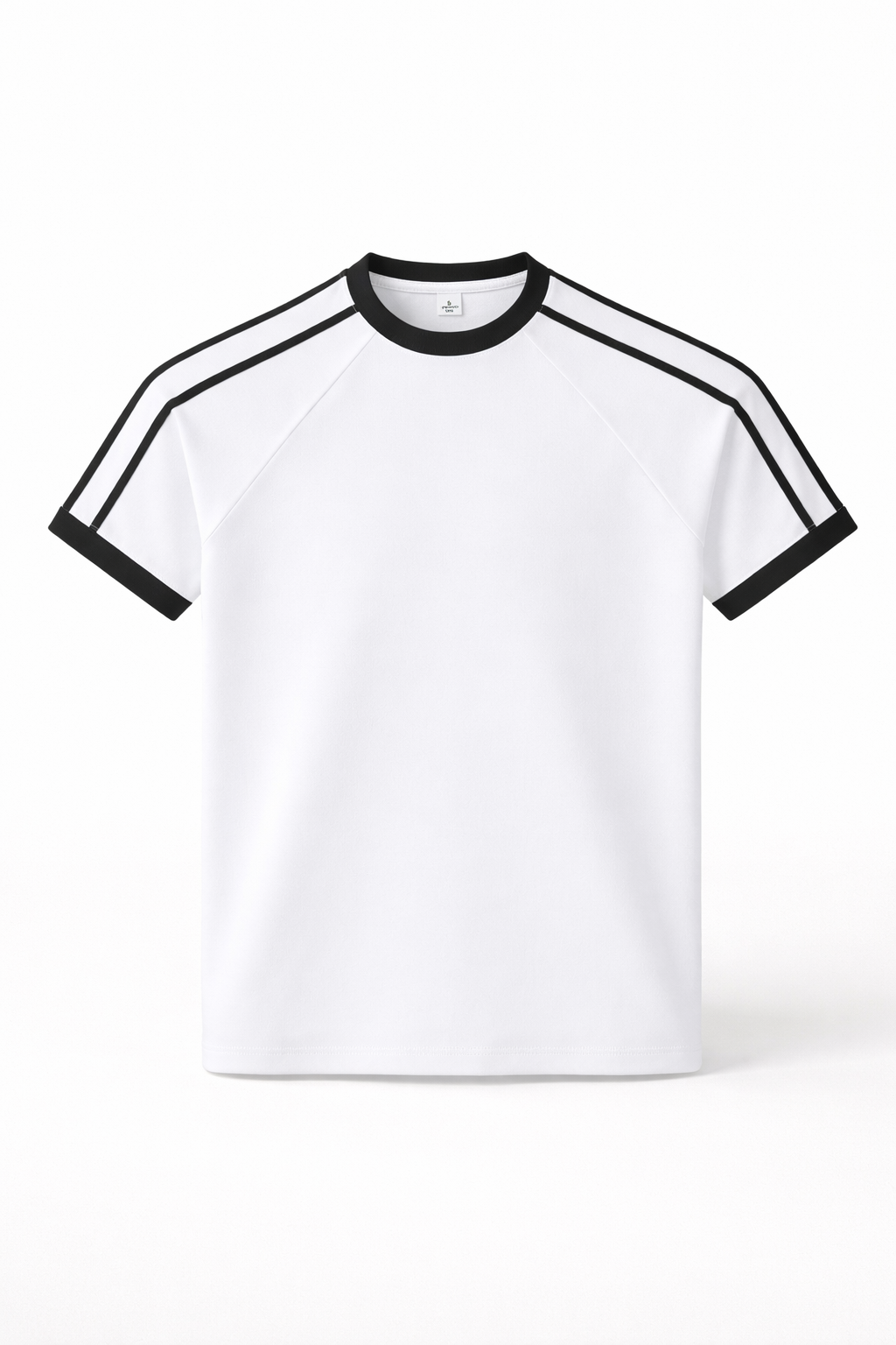 Men’s Performance Sorona Cotton Tee Relaxed Color Block T-Shirt