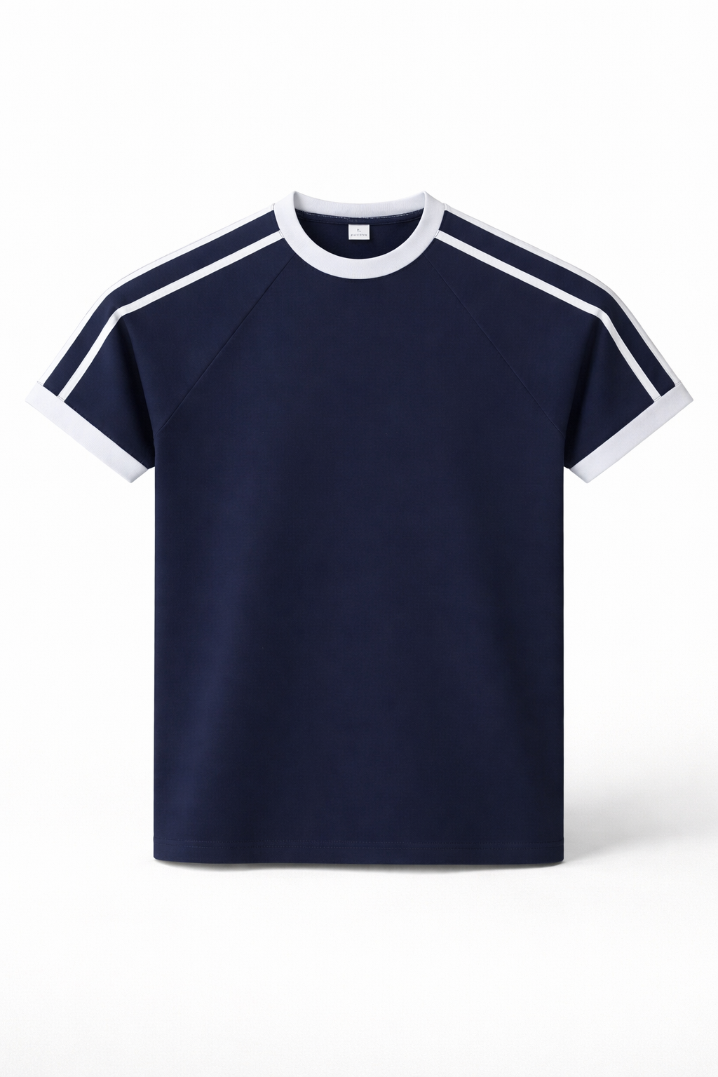 Men’s Performance Sorona Cotton Tee Relaxed Color Block T-Shirt