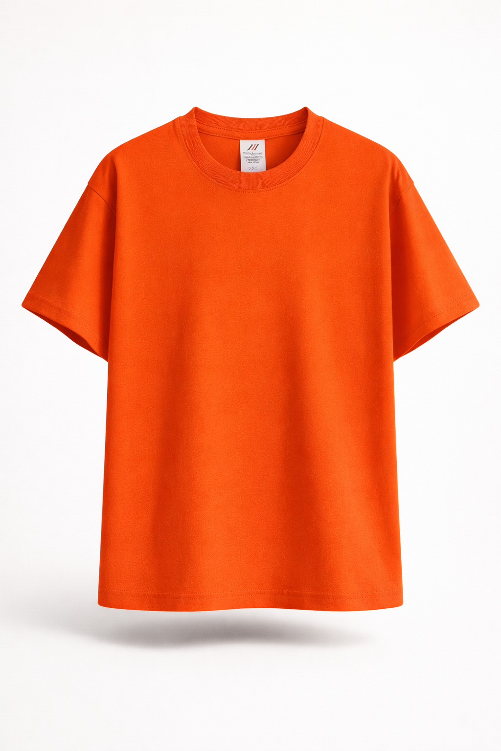 Women’s Structured Cotton Tee Premium Classic Fit Essential