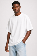Men’s Heavyweight Oversized Drop-Shoulder Streetwear