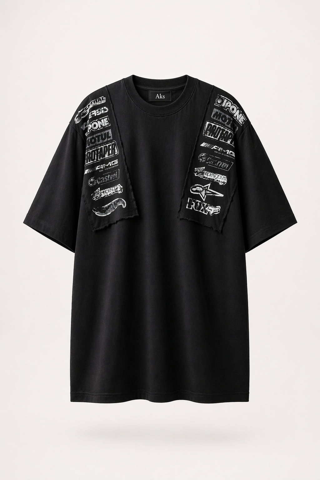 Men’s Heavyweight Graphic Tee Oversized Cotton Streetwear