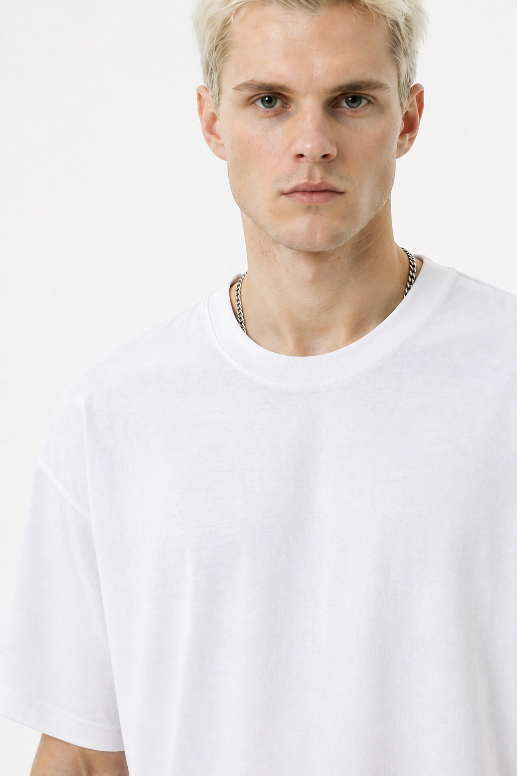 Men’s Premium Cotton Crewneck Structured Classic Fit Tee