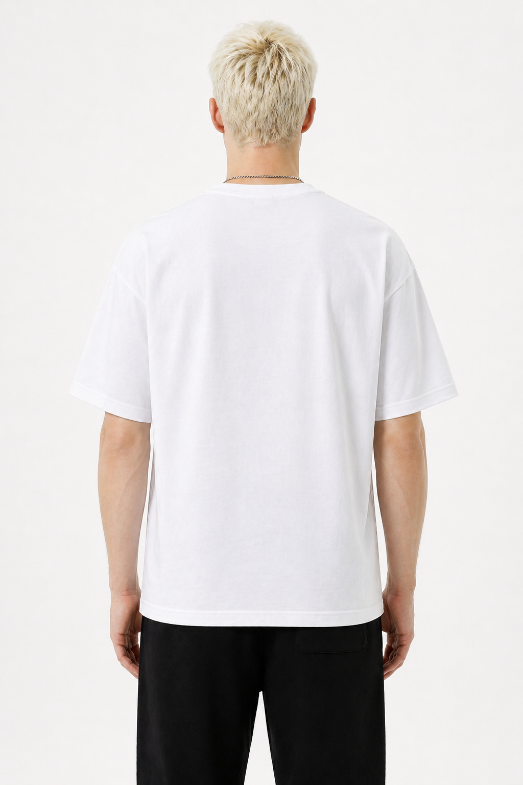 Men’s Premium Cotton Crewneck Structured Classic Fit Tee