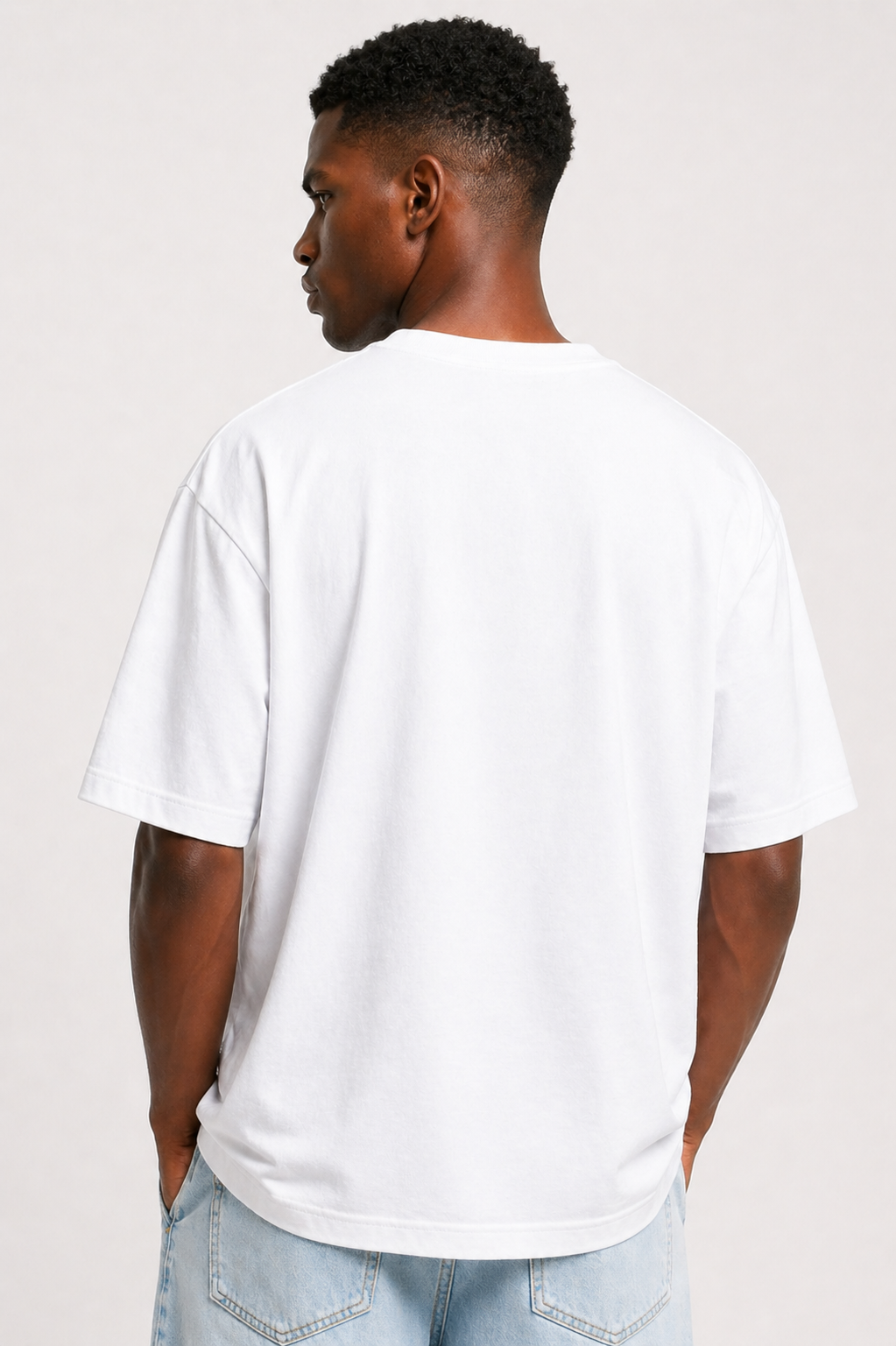 Men’s Heavyweight Oversized Drop-Shoulder Streetwear