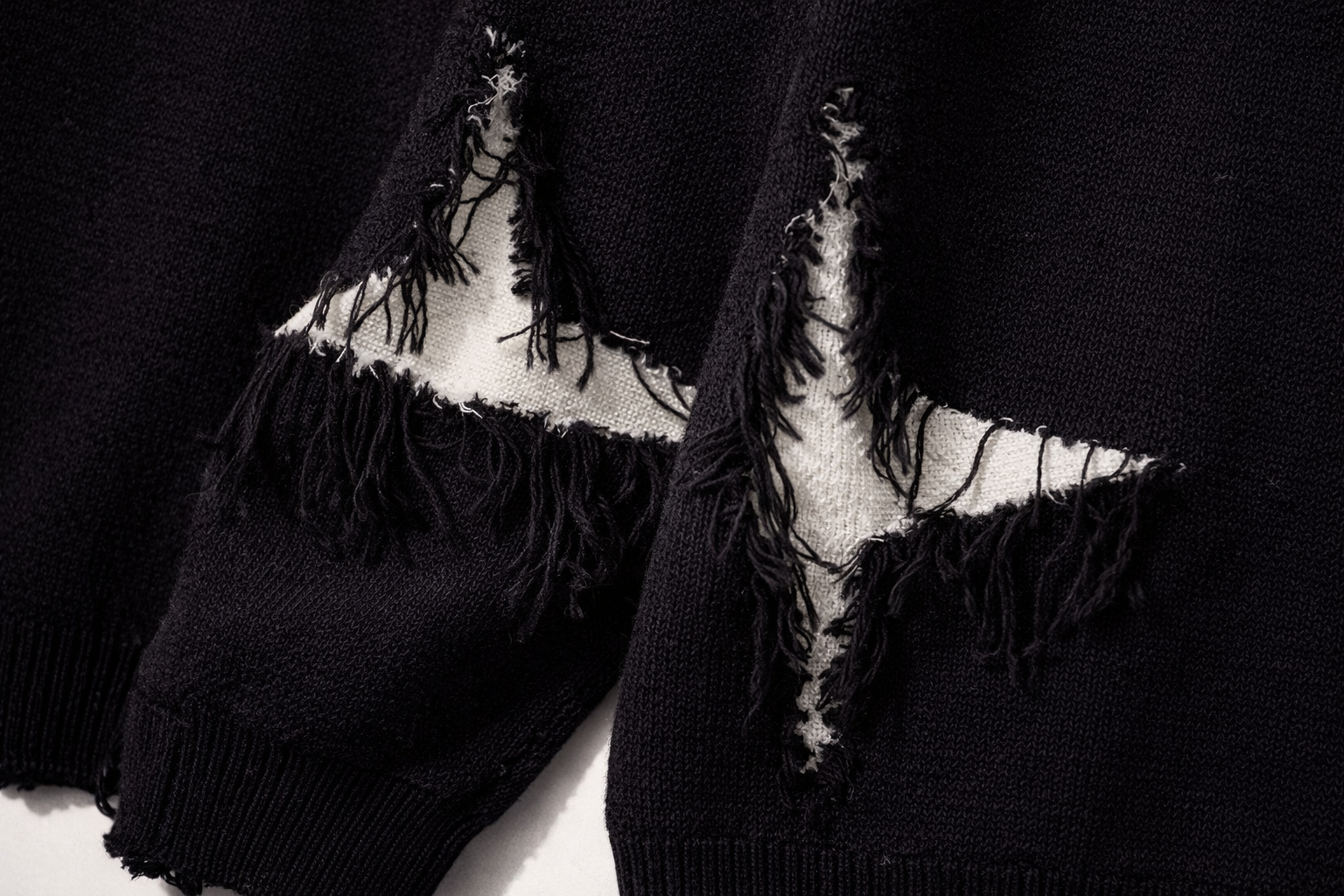 Unisex Graphic Knit Sweater Oversized Jacquard Crewneck