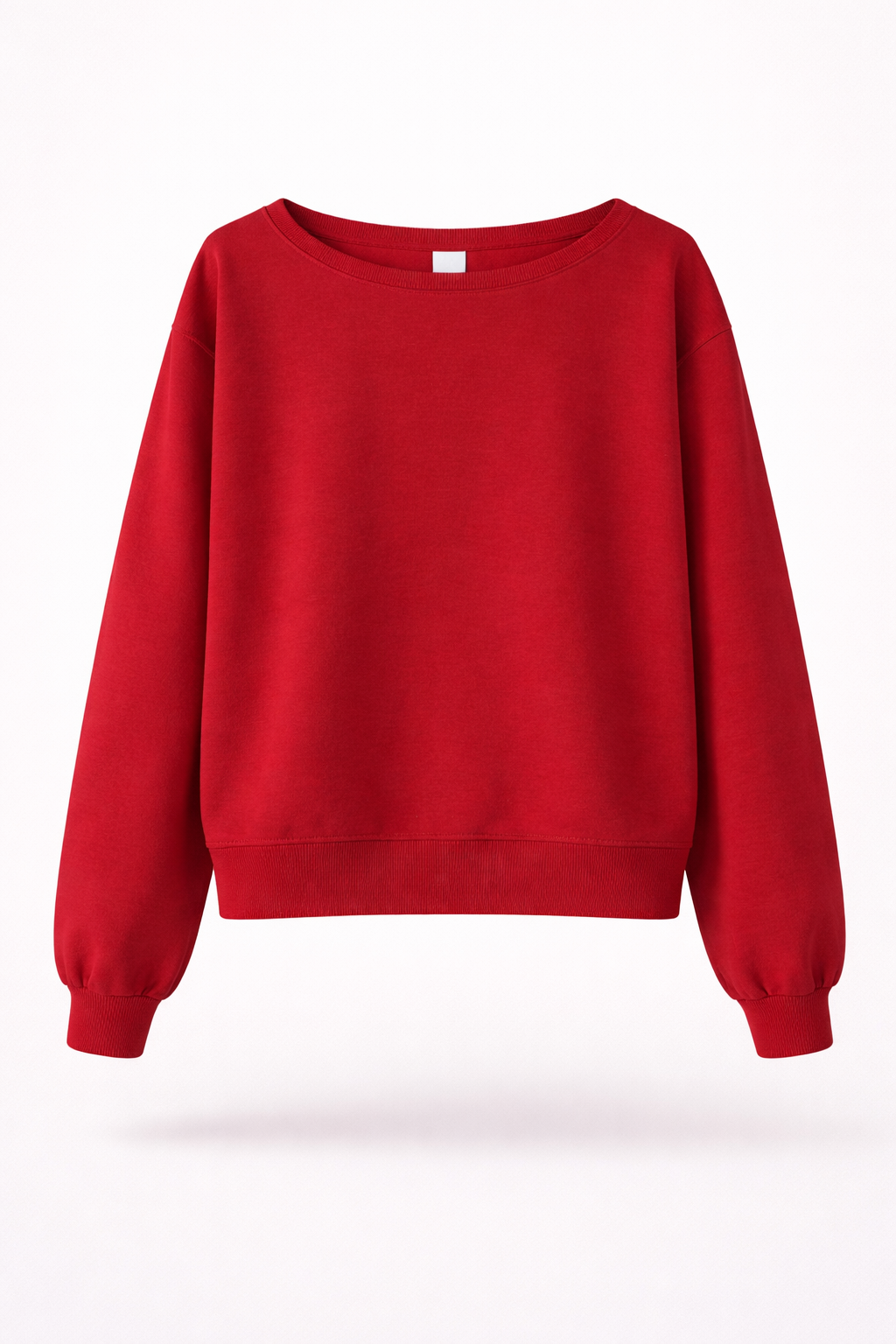 Women's Off-Shoulder Sweatshirt 350g Heavyweight Oversized