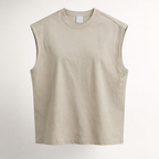 Men’s Heavyweight 270g Cotton Tank Top Oversized Streetwear