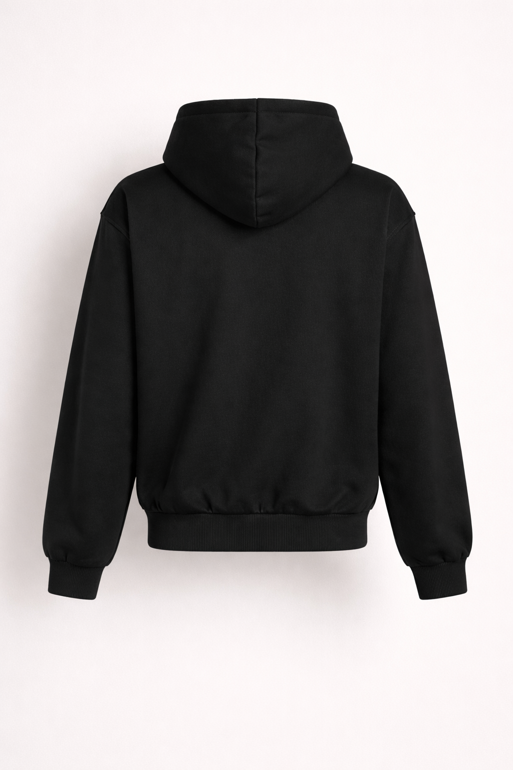 Men’s Distressed Graphic Zip-Up Hoodie Lightweight Streetwear