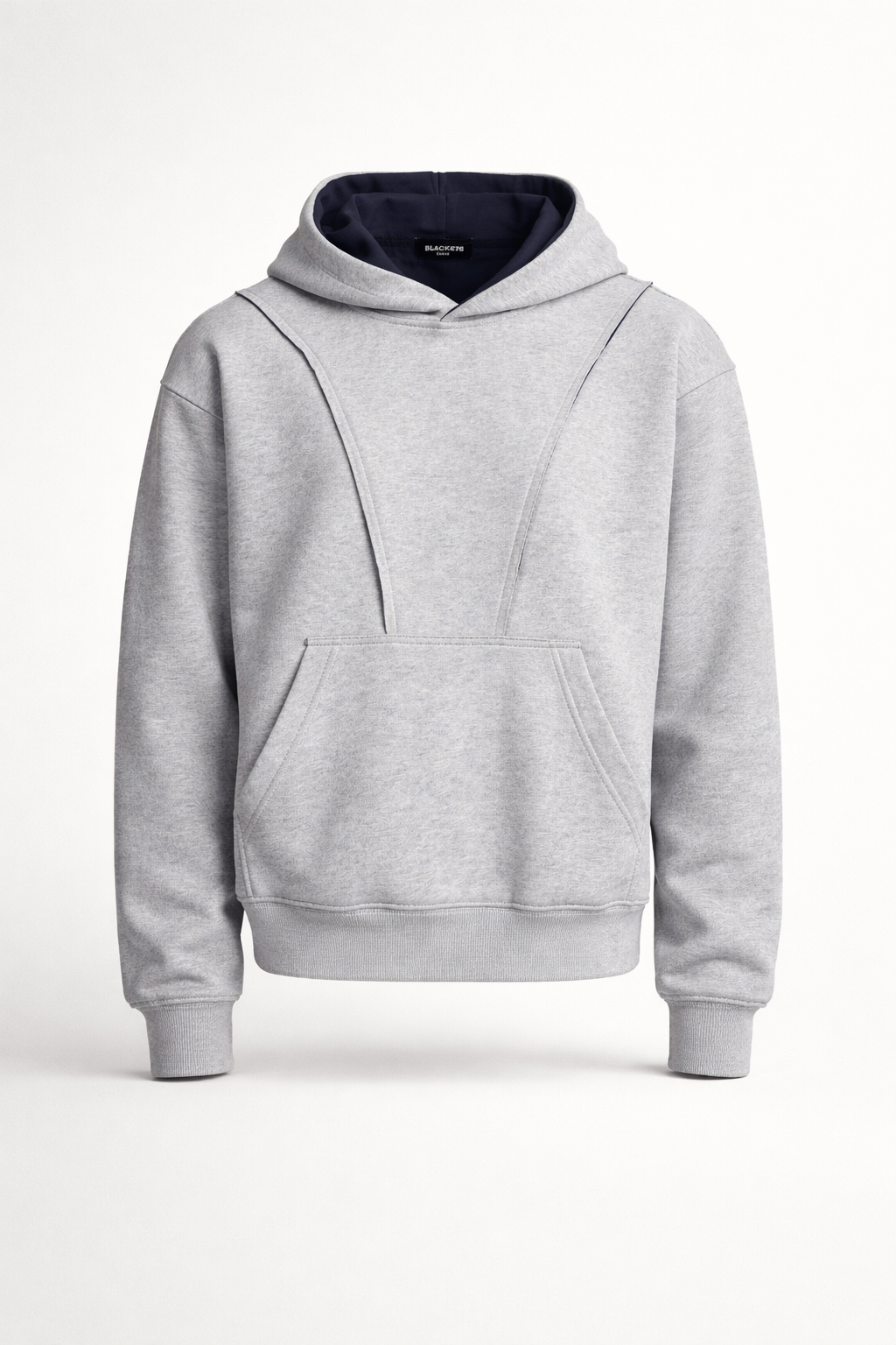 Men’s Lightweight Oversized Hoodie High-Street Cotton Pullover