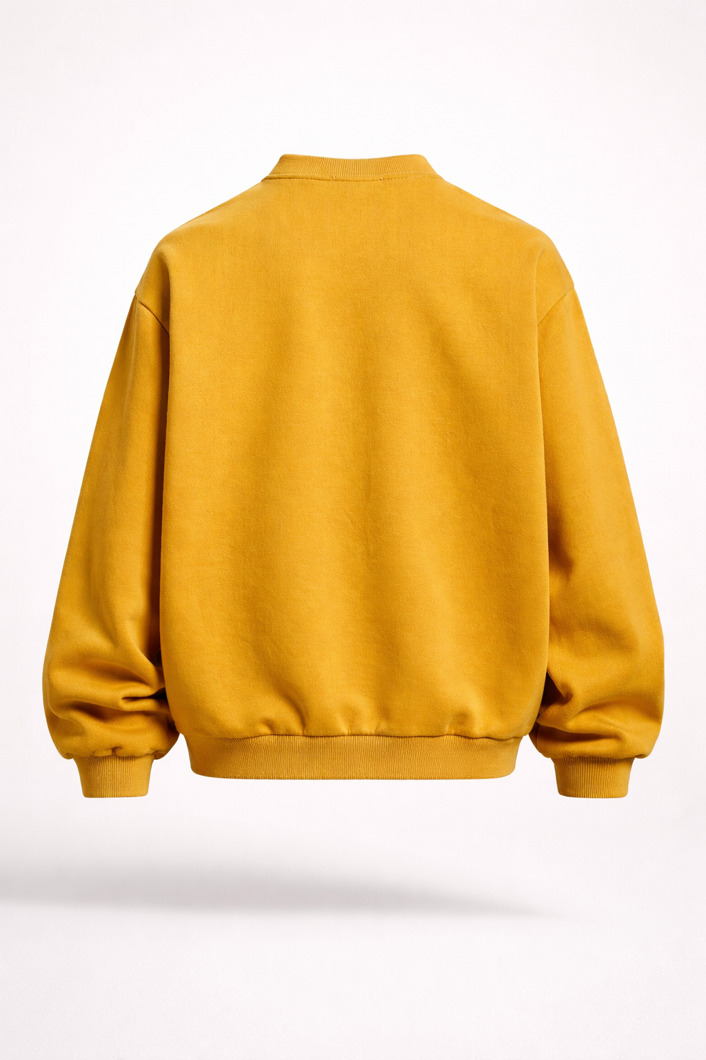 Men’s Oversized Graphic Long Sleeve Tee High-Street Crewneck